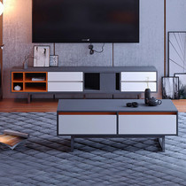 Colour meter Boniform minimalist tea table TV cabinet Composition drawers storage minimalist modern rectangular living room tea table