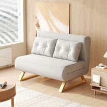 Sen Zong simple modern lazy sofa can lie down and sleep on the bed backrest tatami seat balcony folding small sofa