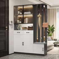 Ilici living room entrance partition screen partition living room block multi-functional wine cabinet storage cabinet integrated shoe cabinet