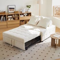 Nanyun Cream Japanese-style multifunctional folding dual-purpose sofa foldable living room small apartment retractable single sofa bed