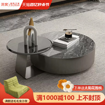 Colour-meter Boniform light lavish rockboard tea table Creative Home Living room Size Round Composition Modern Brief About 2024 new