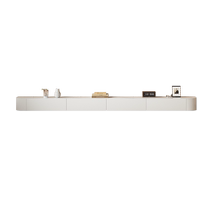 Dongwo Baihuang Italian minimalist suspended TV cabinet modern light luxury small apartment suspended wall-mounted wall cabinet TV cabinet