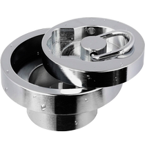 Submarine swimming pool large displacement floor drain swimming pool bathtub dedicated drain outlet fine copper DN75 drain plug sealer