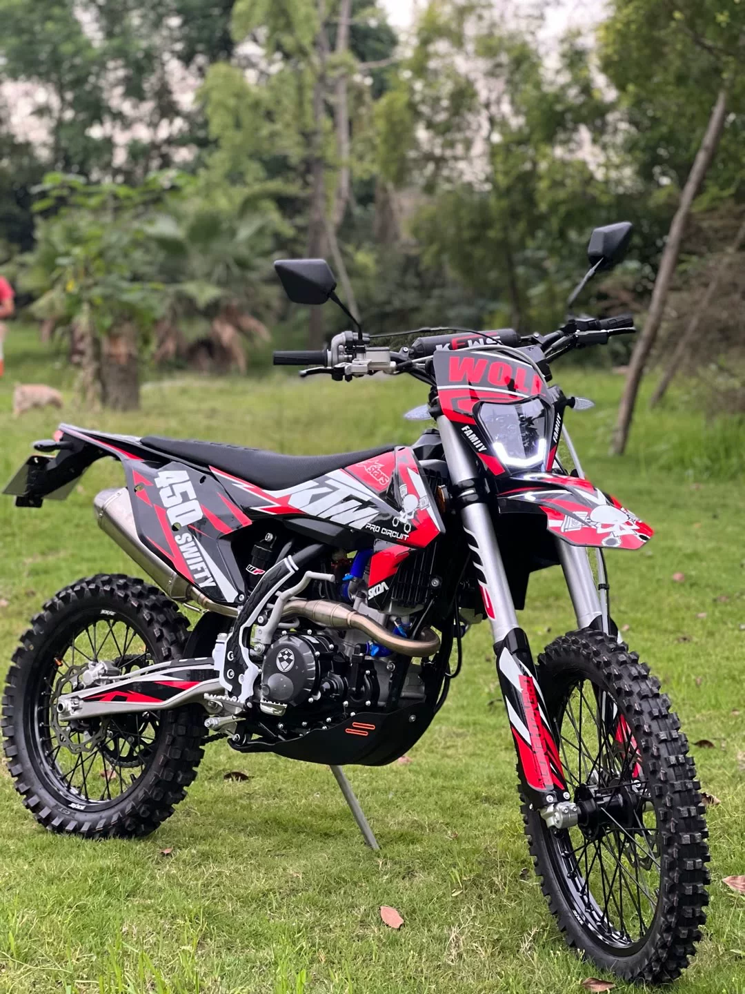 Внедорожный мотоцикл Bossier M5 Cheetah горная лесная дорога M1 внедорожник 300cc водяного охлаждения Yamaha Магician 250