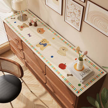 A side cabinet cushion has become a good-looking password for the home A side cabinet cushion has become a good-looking password for the home