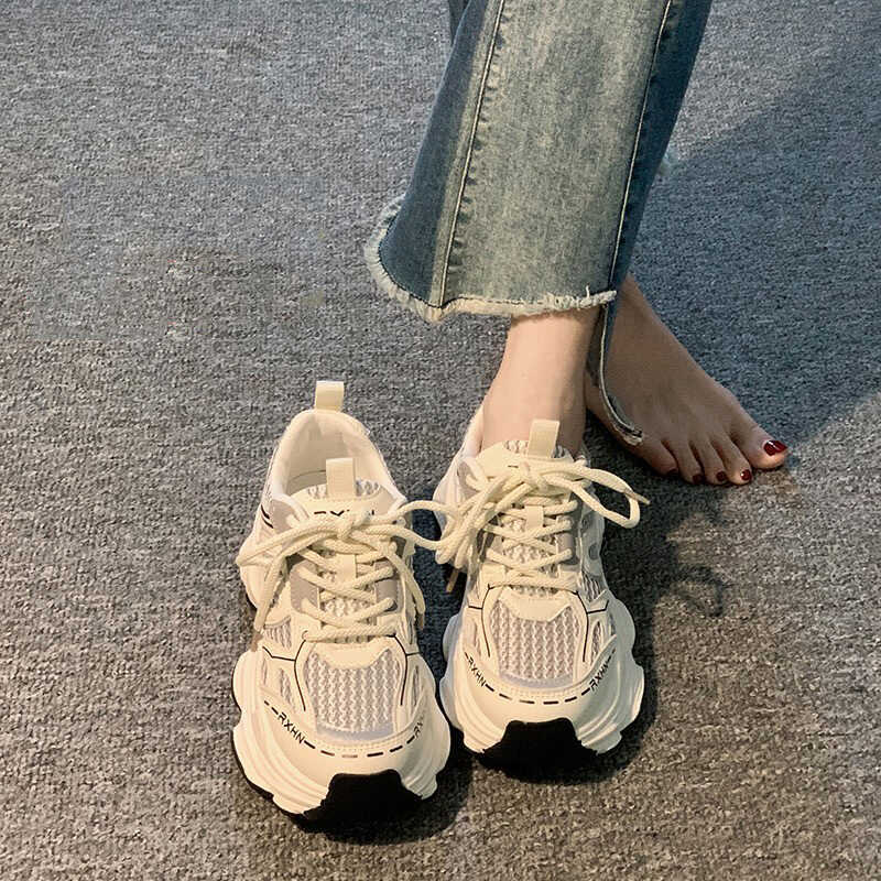 French Uamtor Dad Shoes for Women, 2026 Spring and Summer Models, Breathable, Versatile, Lightweight, Thick-Soled Running Casual Shoes French Uamtor Dad Shoes for Women, 2026 Spring and Summer Models, Breathable, Versatile, Lightweight, Thick-Soled Running Casual Shoes