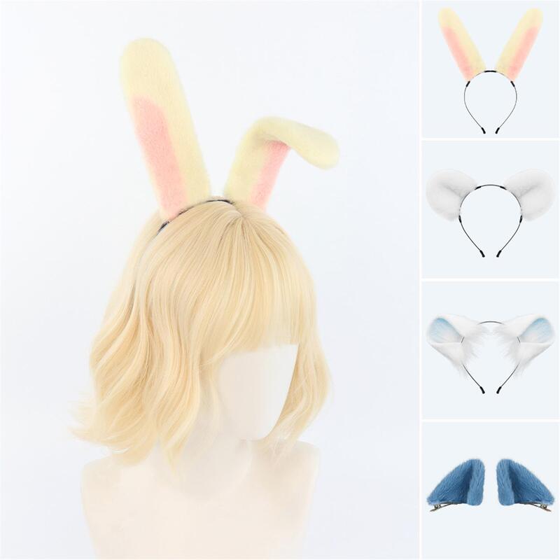 Kawayi Headband Cosplay Ears Usagi Rabbit Ears Jiikawa Handmade Cat Ears Animal Ear Hairpin Little Flying Squirrel