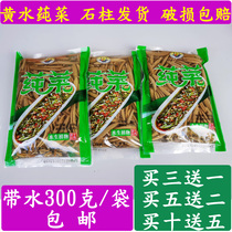 Chongqing Shichu Specialty yellow water fresh brascaria tender leaves 300g vegetable farm products horseshoe wild vegetables agricultural products