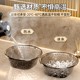Japanese Imported Mujie Washbasin, Household Food-Grade Thickened Durable Plastic Basin, Kitchen Basin for Washing Feet and Laundry