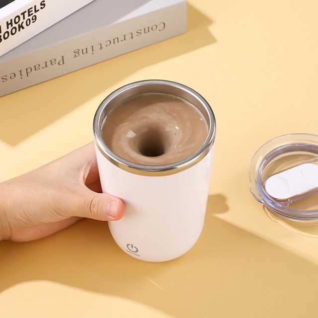 German Imported Fully Automatic Mixing Cup, Electric New Model Coffee Cup, Insulated Cup, Rechargeable Milk Powder Rotating Water Cup