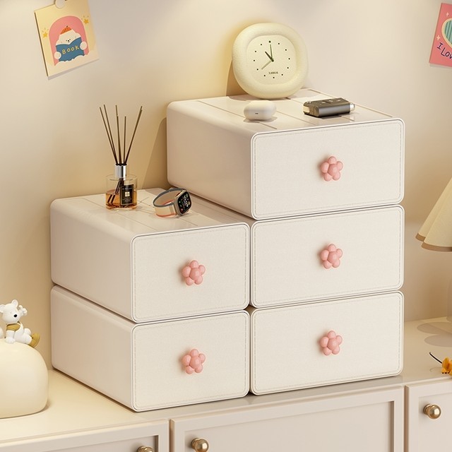 Japanese Imported Mujie Entryway Desktop Storage Box Drawer Door Key Storage Box Ornament Shelf