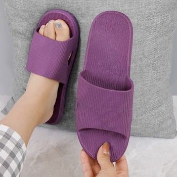 Japanese Imported Casual New Style Slippers for Women, Suitable for Summer and All Seasons, for Home Use, Indoor, Non-Slip, Odor-Resistant, for Bathroom and Shower