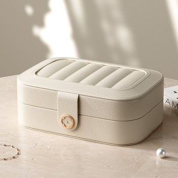 Japanese Portable Jewelry Box, Ear Studs, Earrings, Jewelry Storage Box, Ring Box, Women's Necklace, Bracelet, High-End Jewelry Box