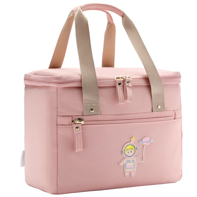 Japanese Mujie Lunch Box Tote Bag Insulated Bag Bento Bag with Lunch Bag Handbag Mommy Bag Office Worker Student