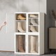 Japanese Shoe Cabinet Storage Box for Long Boots and Over-The-Knee Boots, Transparent Shoe Rack Storage Box