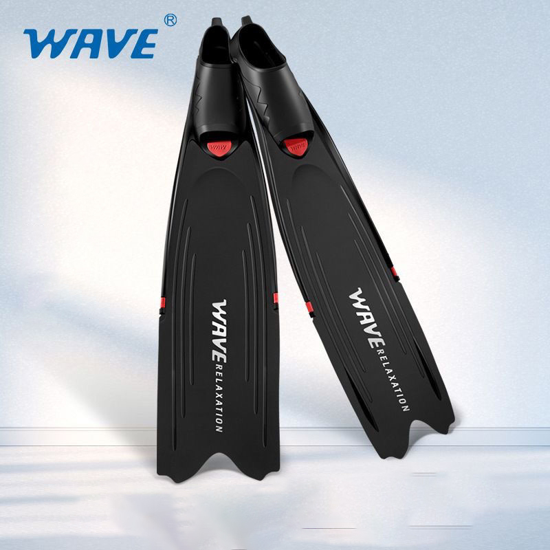 Wave New Model Unisex Freediving Pp Fins Spearfishing Fins Tpr Comfortable Flexible Lightweight Swimming Long Fins Wave New Model Unisex Freediving Pp Fins Spearfishing Fins Tpr Comfortable Flexible Lightweight Swimming Long Fins