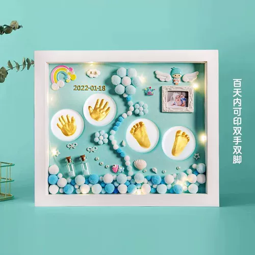 Детские отпечатки рук, памятная чернильная подушечка, отпечаток рук для новорожденных