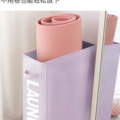 Yoga mat containing basket Fitness Athletic Equipment Storage Rack Home Nip Foam Shaft Racket Containing Basket With Wheels-Taobao