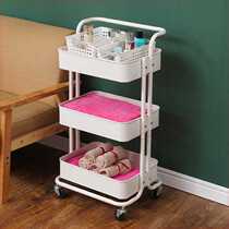 High-end shop barber trolley hair salon beauty salon rack tattoo trolley manicure tool workbench three layers