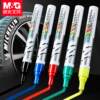 New Metal Paint Pen, Industrial-Grade, Non-Fading, Waterproof, Large Size, Construction Site Marker Pen, Oil-Based, DIY Car Tire Pen, Graffiti Pen, Blue, White, Red, Silver, Gold Paint, Touch-Up Pen, Lettering Pen