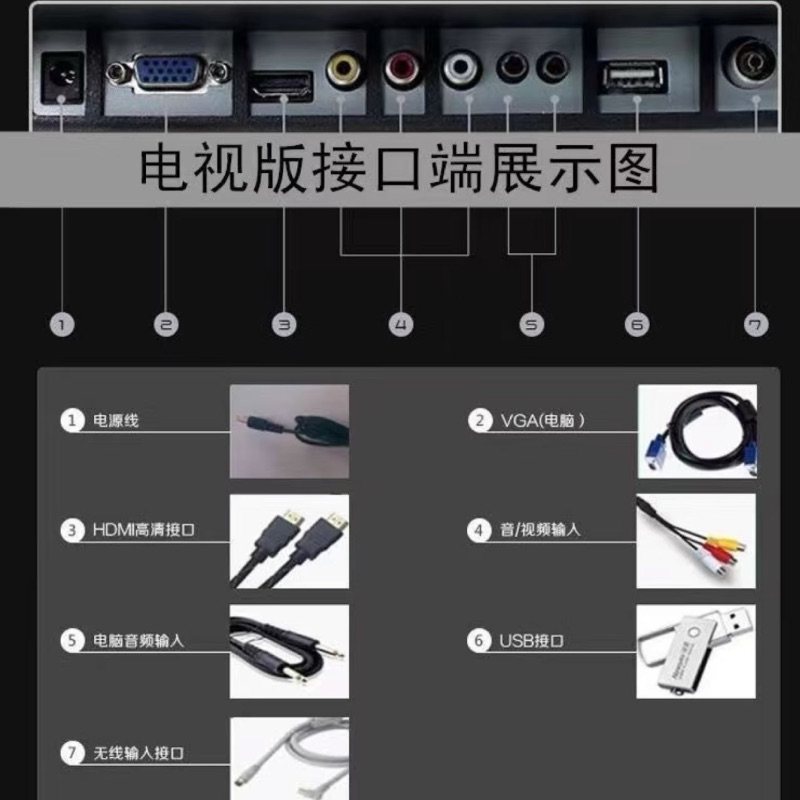 22inch High-Definition Lcd Tv 17inch Tv Multifunctional 24inch Monitor Home Computer Monitoring Office Lcd Screen