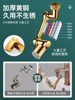 Mechanical Arm Universal Faucet with Rotatable Spout, Extendable Basin Aerator Connector, Anti-Splash Device, Swing Arm