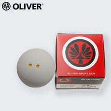 мяч для сквоша oliver奥立弗壁球比赛训练初学四速三色赛用蓝点红点黄点白色壁球