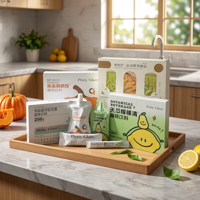 New Product: Pumpkin Slimming Drink, Collagen Peptide Drink, Red Gummy Candy, Changyi Crystal Ball Probiotic Solid Drink