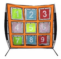 Orange 2.1*2,1 млн. Девять сетчатых ворот сетки дают сумку для хранения цифровых карт