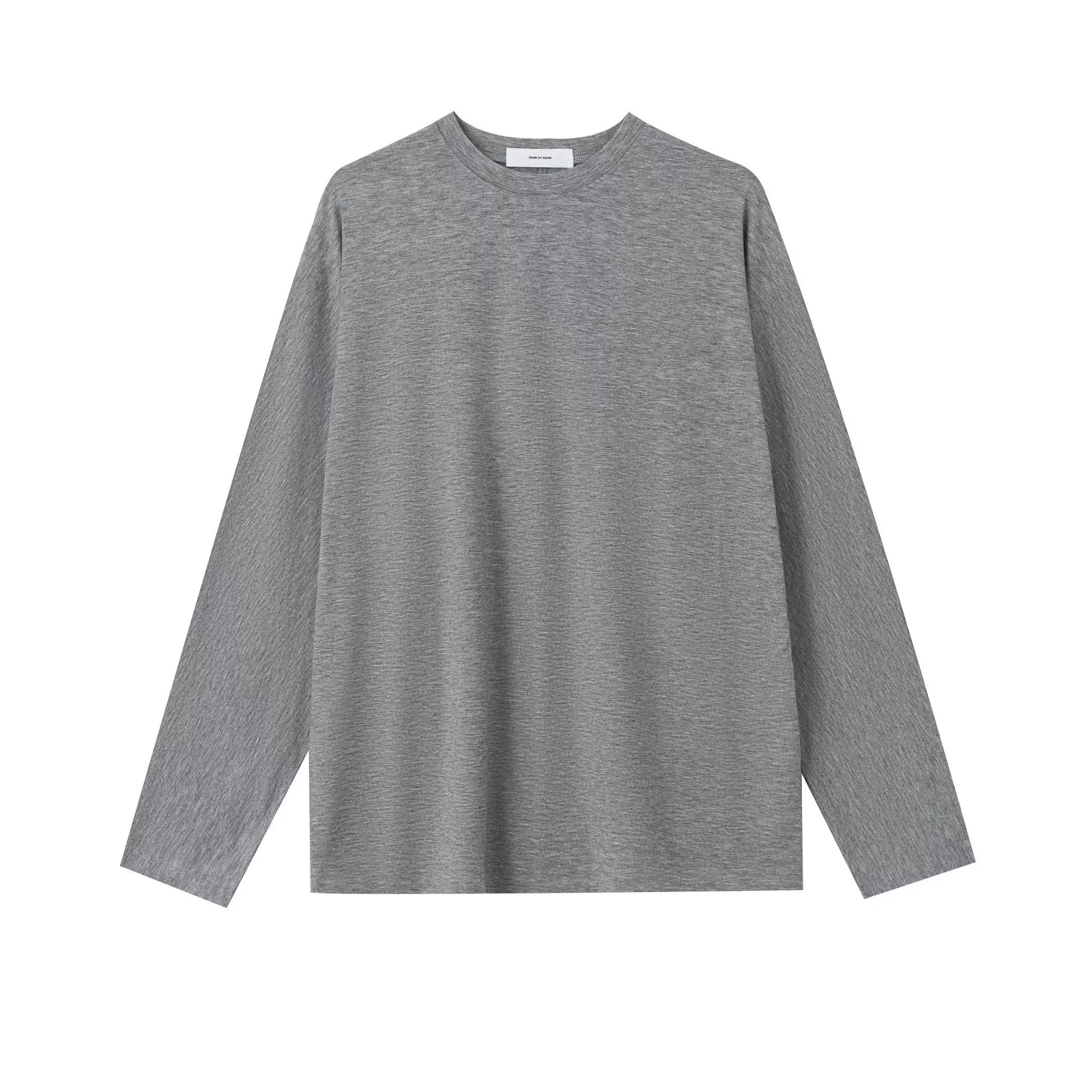 SISON BY SISON [Designer Women's] Simple Wide Edition Lian Sleeve Basic Basic Basic Long -sleeved T -shirt