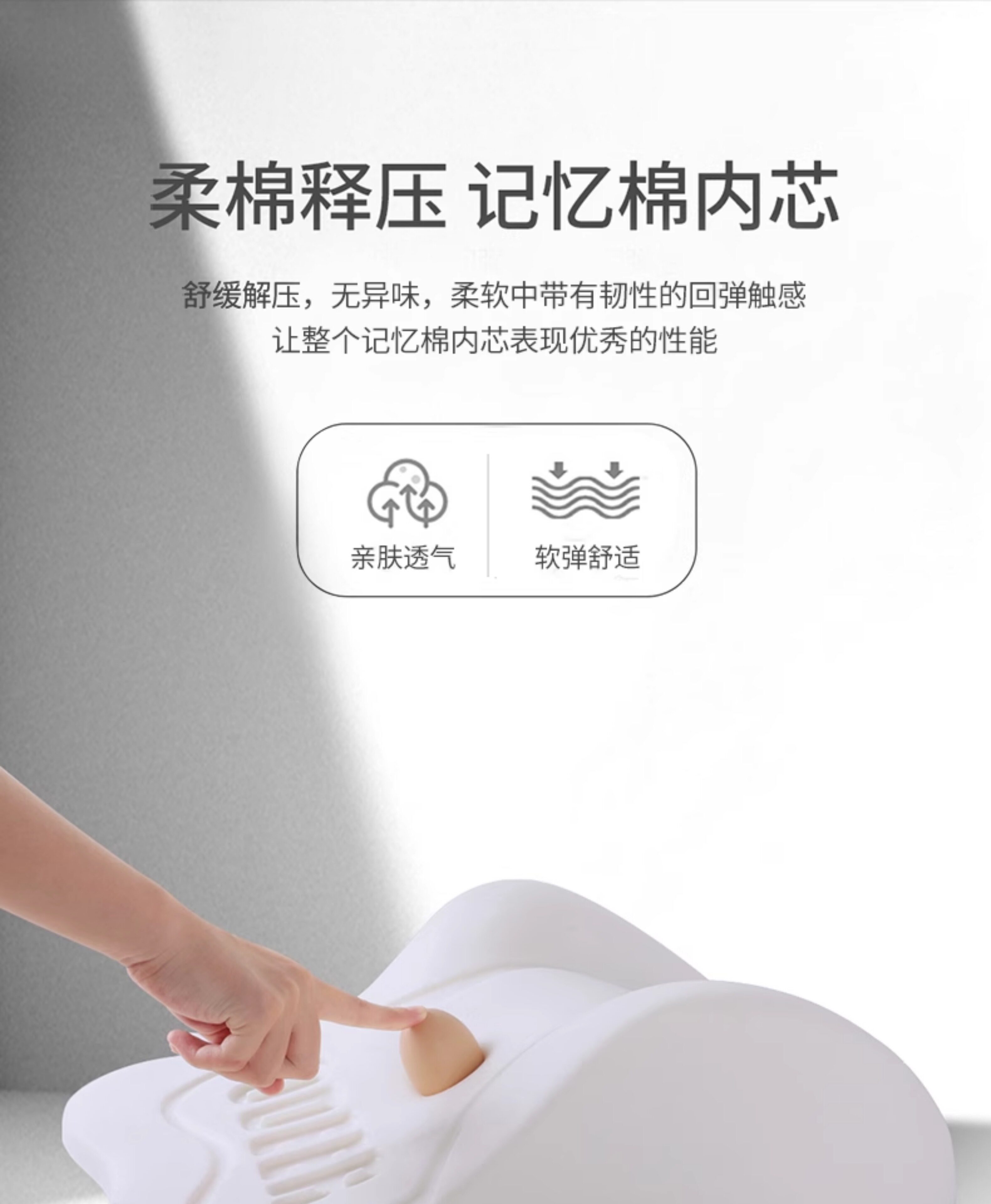 Cross-Border Car Headrest and Lumbar Support, Genuine Leather High-End Car Cushion, Car Headrest, Memory Foam, Aviation Grade Car Neck Pillow