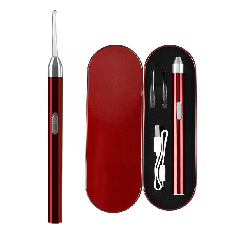 Rechargeable Lighted Ear Pick Earwax Removal Tool with Light, Professional Ear Cleaning Tool for Children, Ear Cleaning Gadget