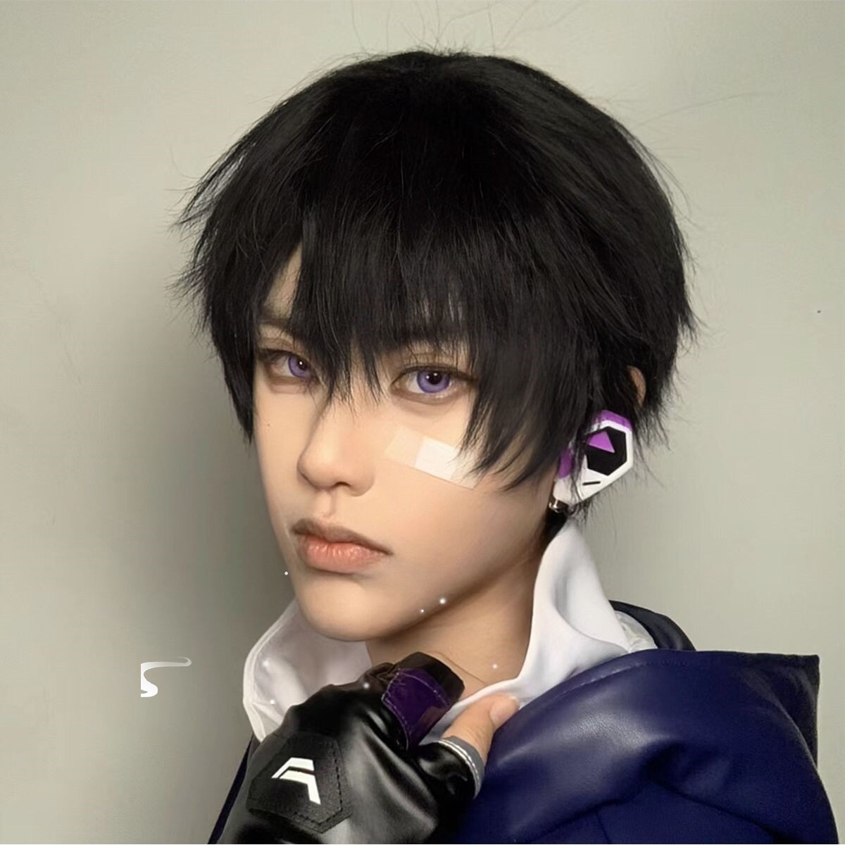 无畏契约壹决cos黑色假发，蓬松碎刘海的软萌时刻_COSPLAY配件_淘宝游戏网