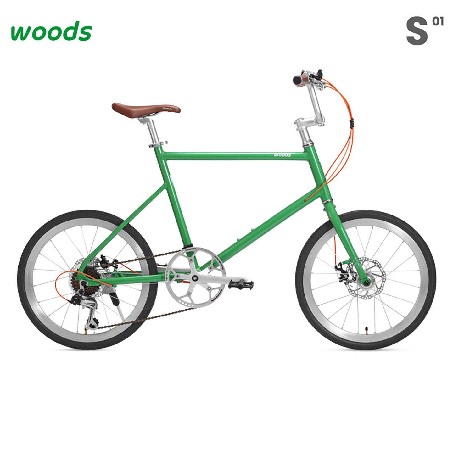 森の小さな森の自転車S01アルミ合金超軽量大人のスピードレトロ通勤車都市小径車