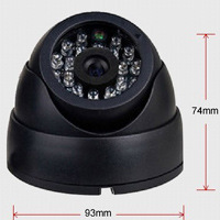 Bus surveillance vehicle surveillance camera video recorder infrared model dome camera HD 1000 lines