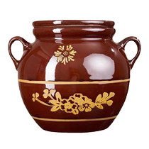 Doubanjiang jar chili sauce special jar home earthenware pickle jar kimchi pickle ceramic jar old-fashioned meat sauce jar