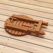 New coffee table solid wood outdoor rental house small apartment folding table balcony home living room sofa side table small table