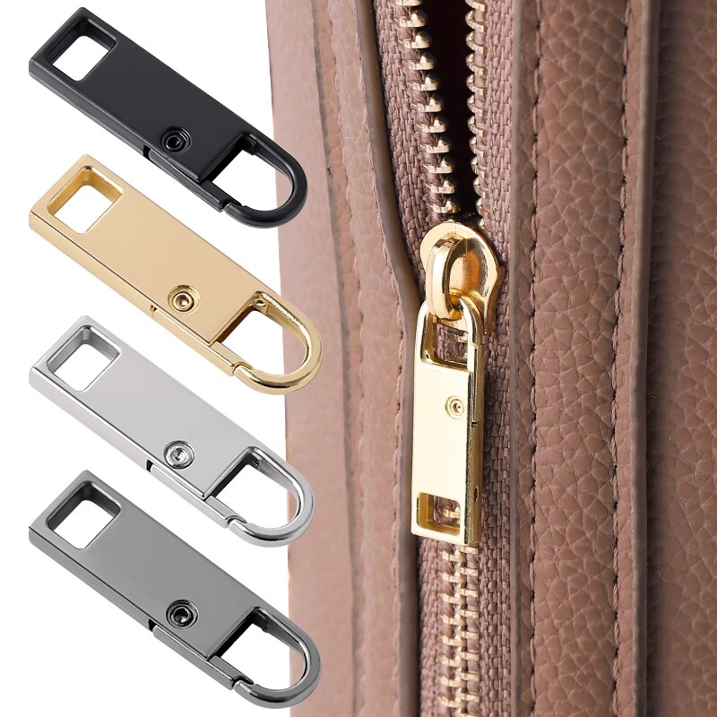 Universal Metal Zipper Puller, Detachable and Replaceable, Can Be Used on Backpacks, Jackets, Clothes, Bags, and Shoes