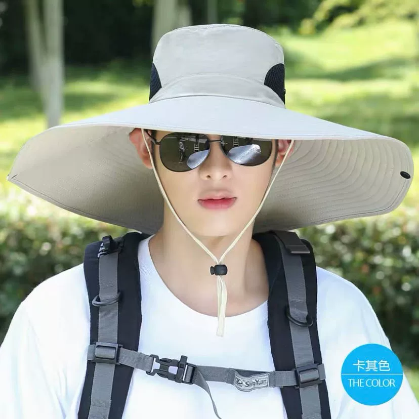 Summer travel hat solar-powered, sun protection