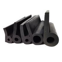 P type rubber sealing strip valve water seal P type water stop strip water retaining strip high temperature oven oven silicone anti-collision strip