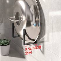 Stainless Steel Kitchen set with large number of saucepan shelves Shenzer wall-mounted Perforated Wall Frying-cutting board Cutting Board Containing shelf