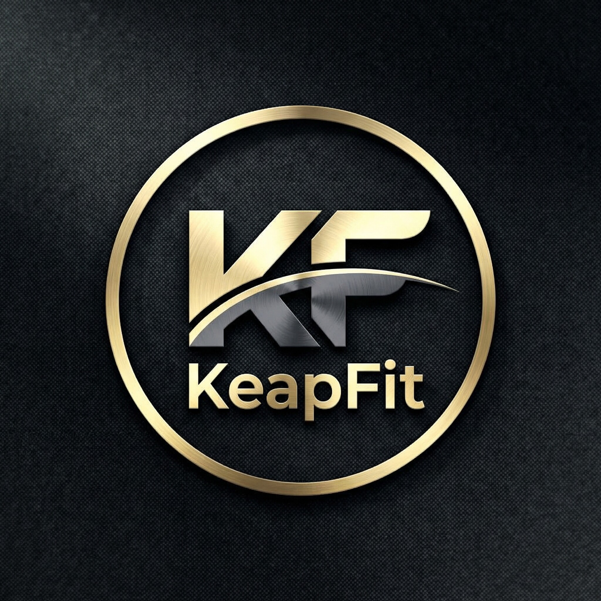 KeapFit高端运动的LOGO