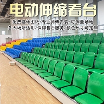 Stadium Electric Retractable Seats Bleacher Chairs Backrest Chairs Conference Room Stadium Seats Audience Step Bleacher Chairs