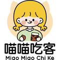 喵喵吃客食品店的LOGO
