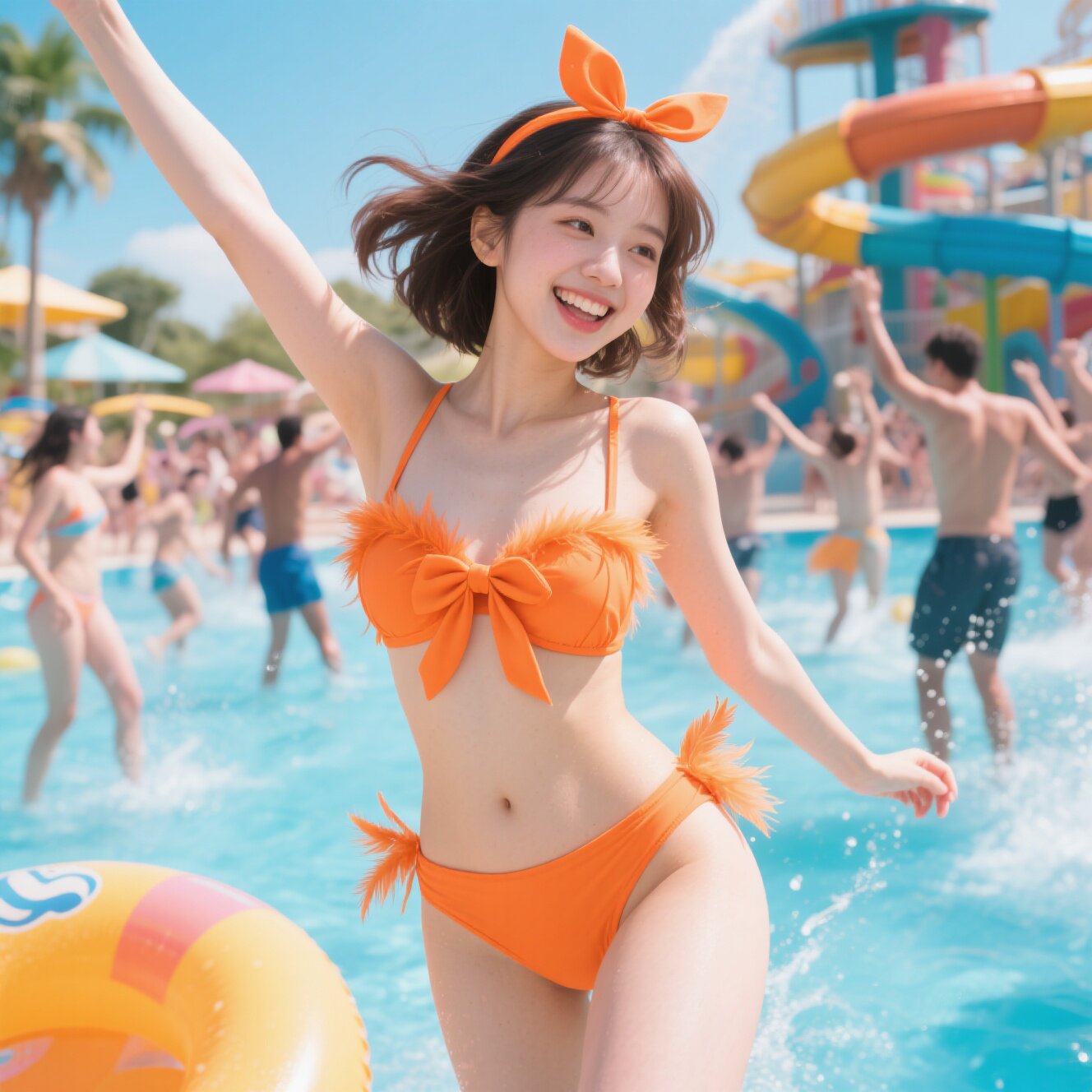 草莓汽水泳衣铺