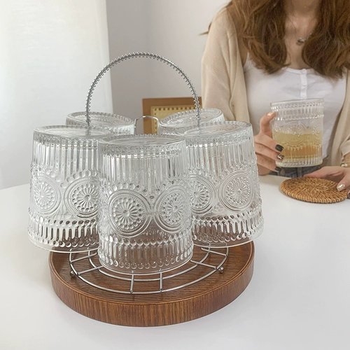 Стеклянный набор используйте 6 просто пива GSSE, чашки питья молока,