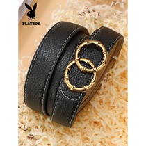 (Cis-hand Buy 1 piece) BELT WOMAN RED COLOR REAL LEATHER HEAD LAYER COW LEATHER 100 LAP RETRO Decorative Belt