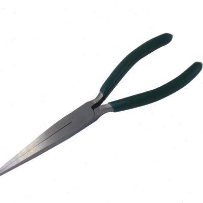 Warp knitting stocking machine with needle pliers round reed tool head warp knitting machine needle pliers 6 inch 8 inch without teeth thin flat mouth pliers-Taobao