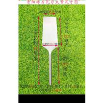 Stainless steel Longxian conventional Guiyang brick knife tile knife masonry brick masonry tool wall masonry knife new thin model