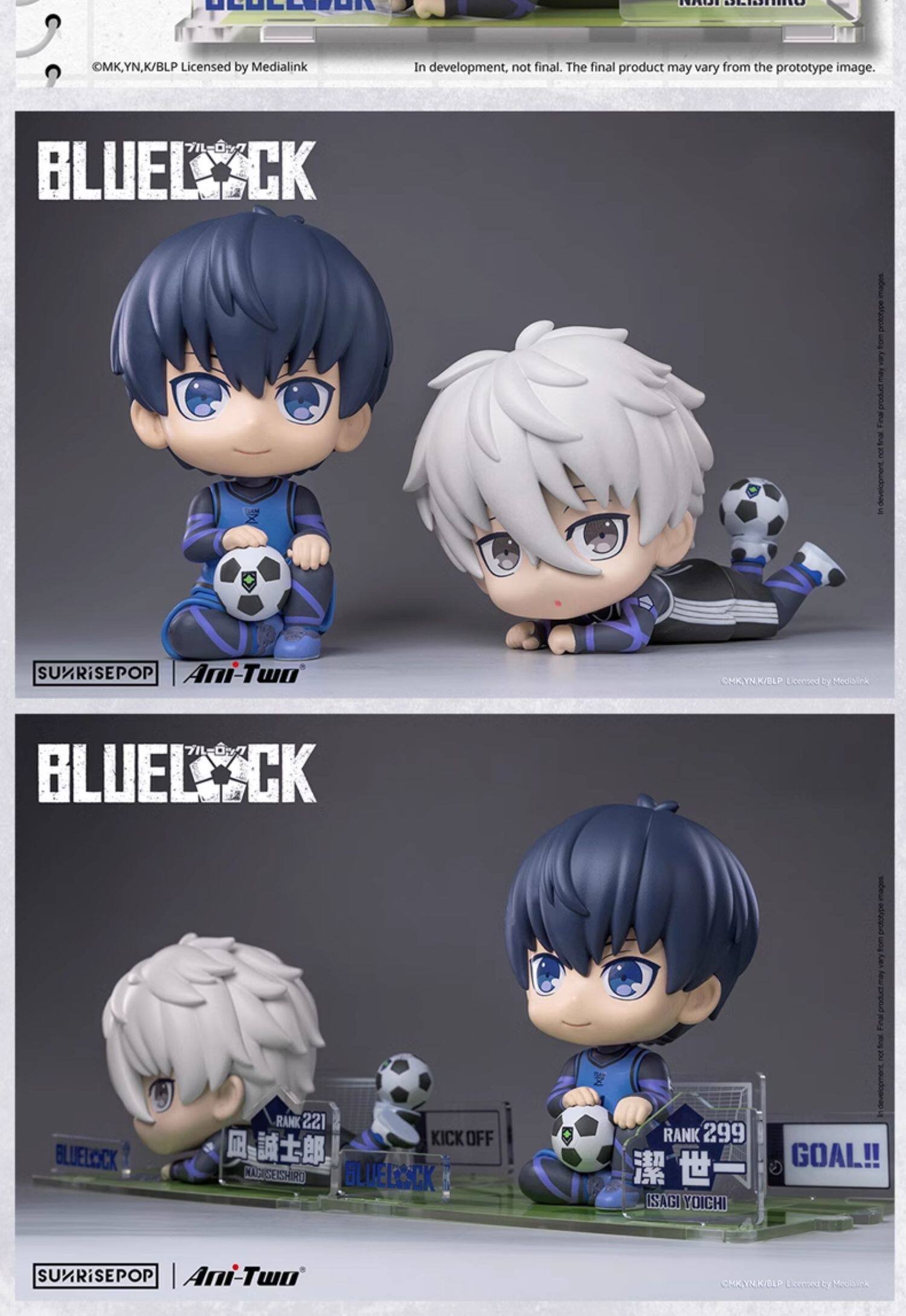 Official Genuine BLUE LOCK Sitting Garage Kits Nagi Desktop Decor